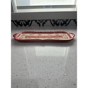 Replacement Tray for TEMPTATIONS CRANBERRY OLD WORLD BOWLS AND TRAY RAMEKIN Set